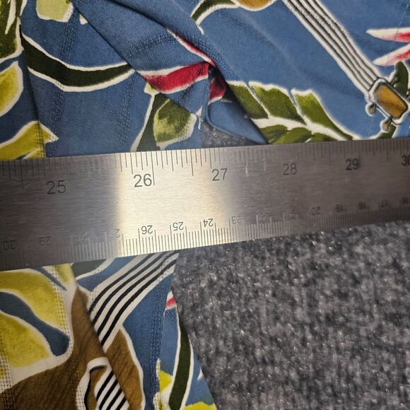 Vintage Paradise Found Hawaiian Shirt Mens 2XL Guitars Floral Made In Hawaii - Picture 6 of 8